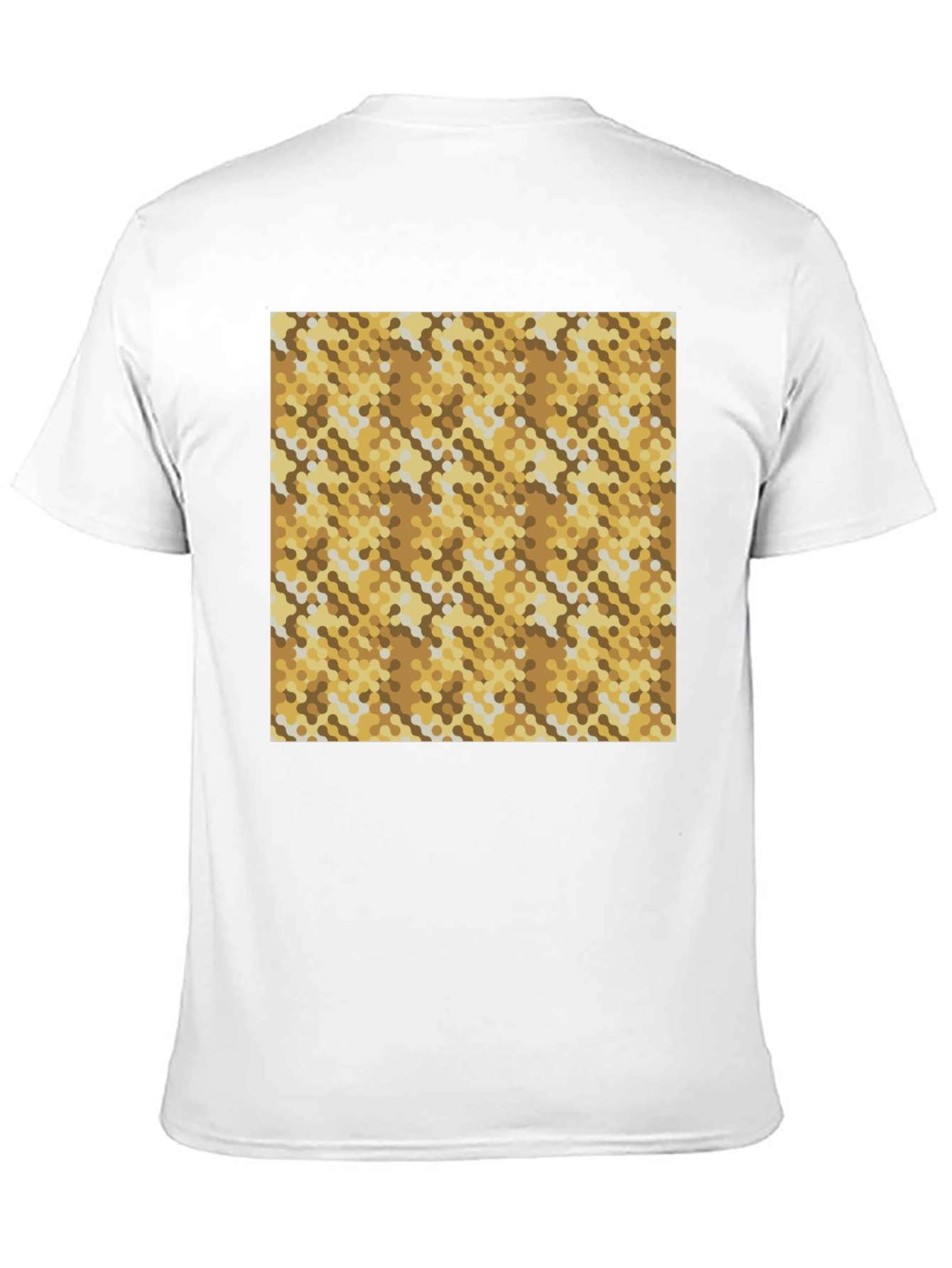 Abstract Pattern T-Shirt - Black