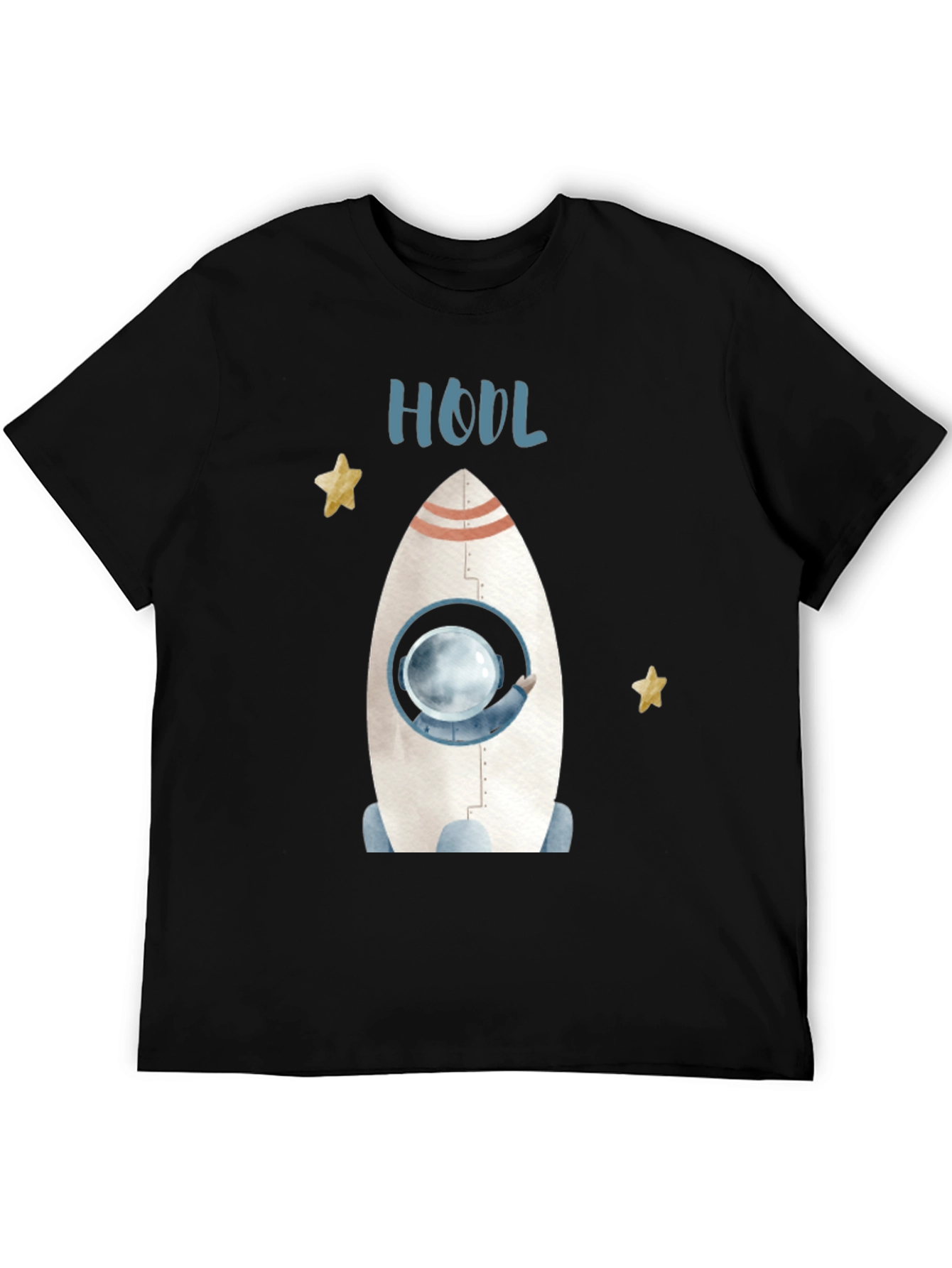 HODL Rocket T-Shirt - Crypto Astronaut Tee