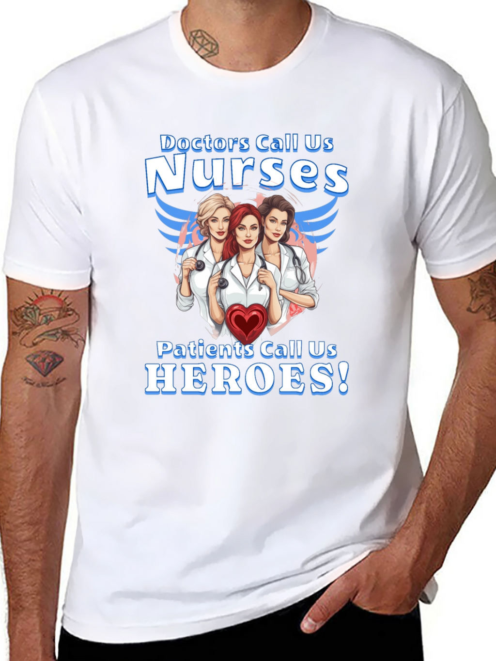 Nurses: Doctors Call Us Nurses T-Shirt