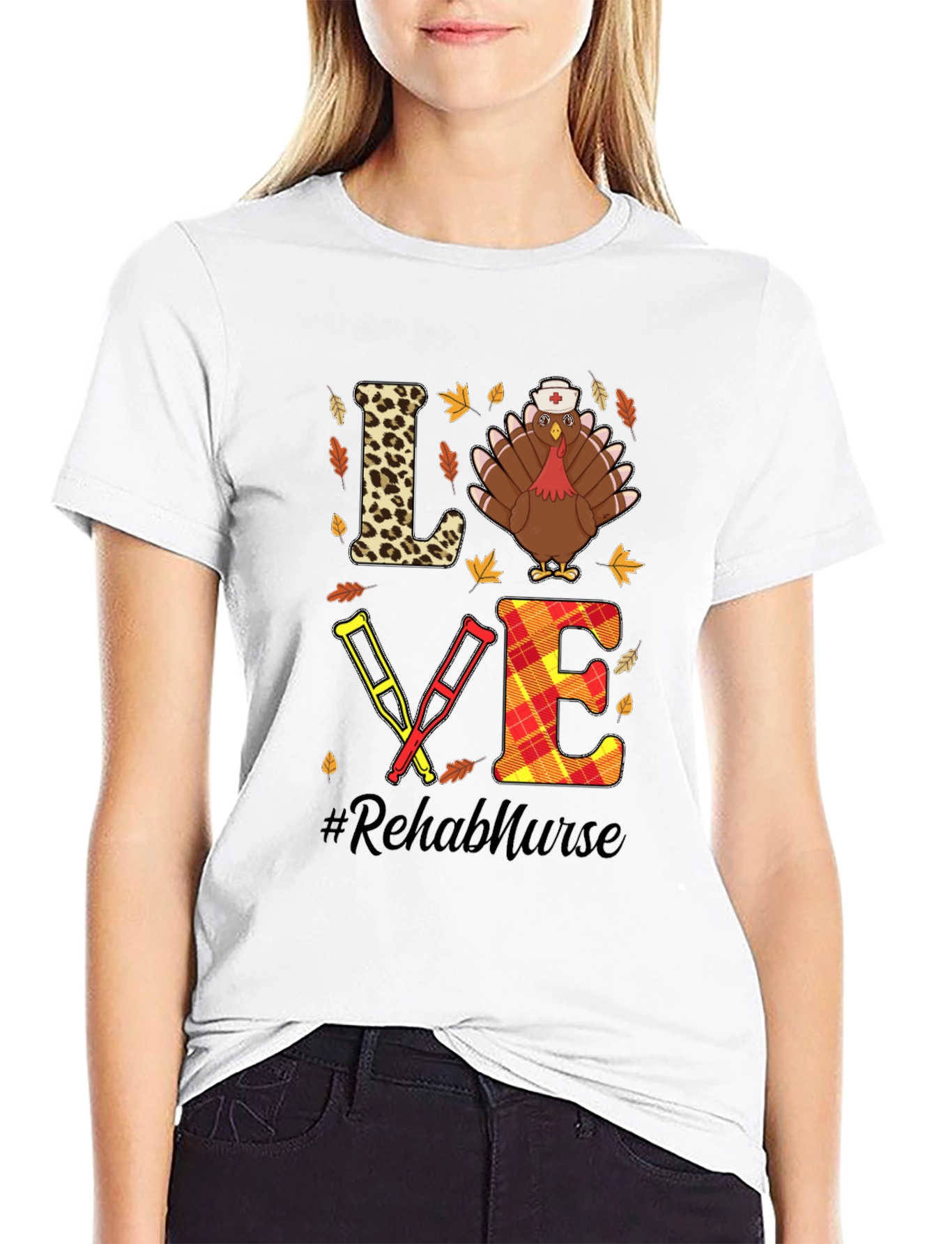 Rehab Nurse Thanksgiving T-Shirt