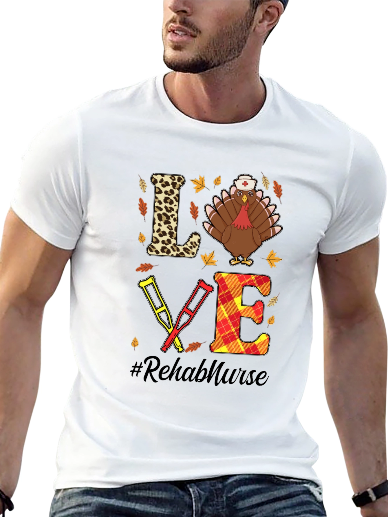 Rehab Nurse Thanksgiving T-Shirt