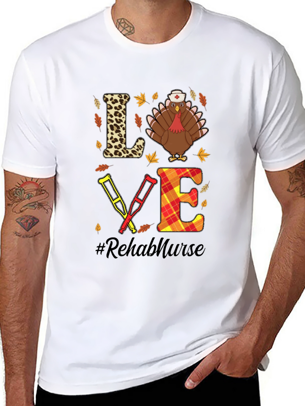 Rehab Nurse Thanksgiving T-Shirt