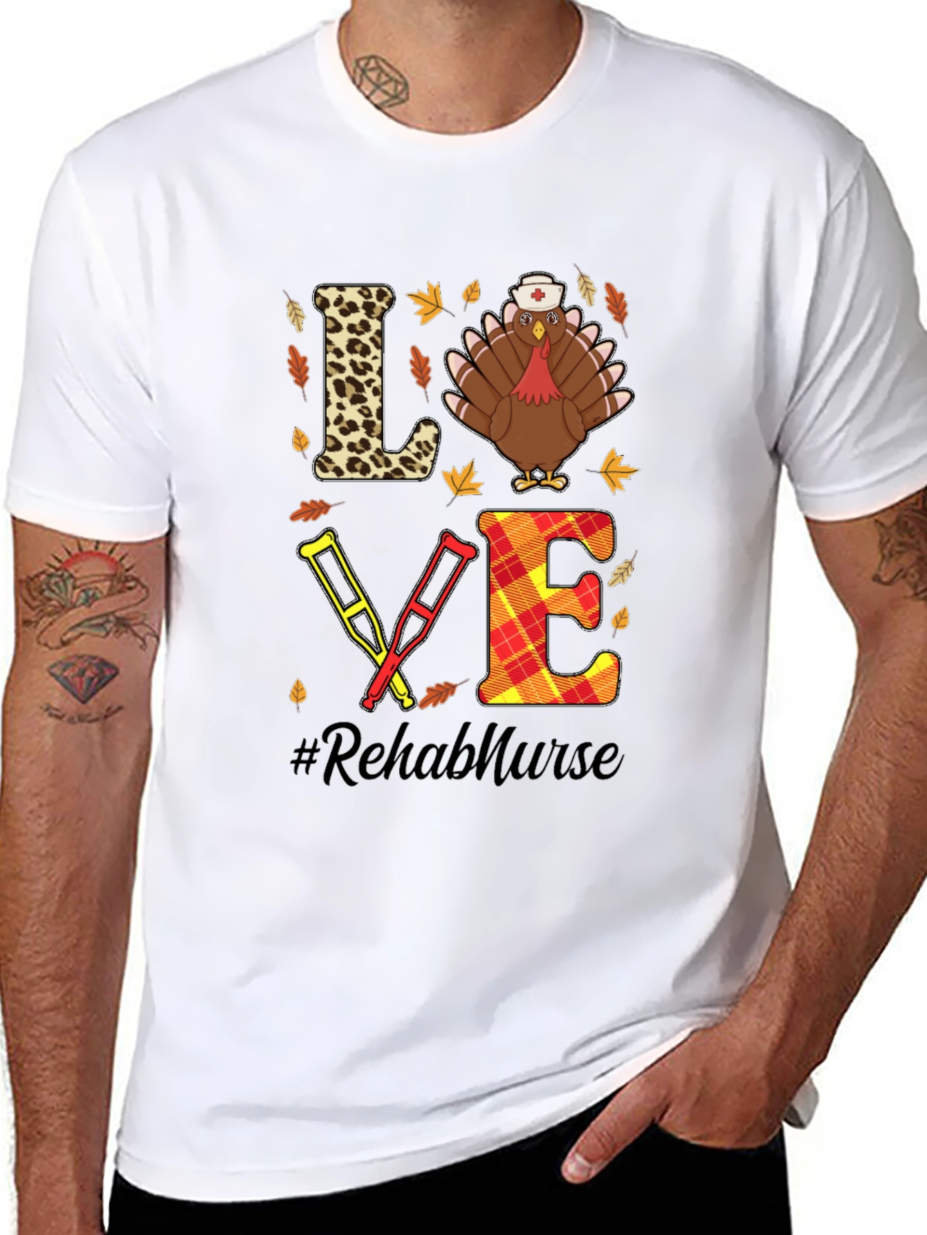 Rehab Nurse Thanksgiving T-Shirt