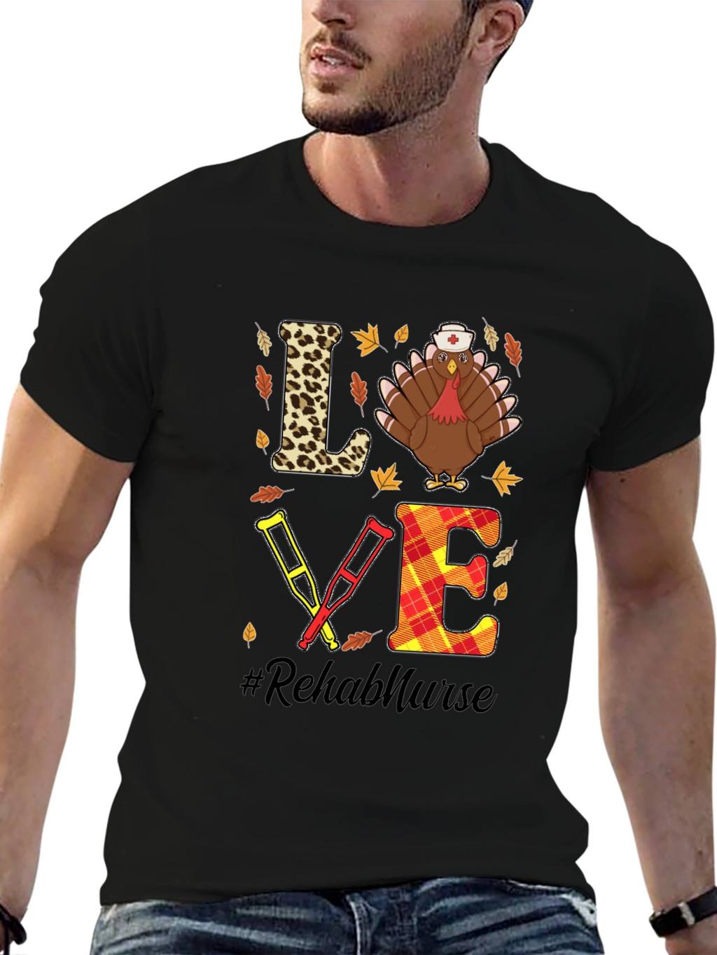 Rehab Nurse Thanksgiving T-Shirt