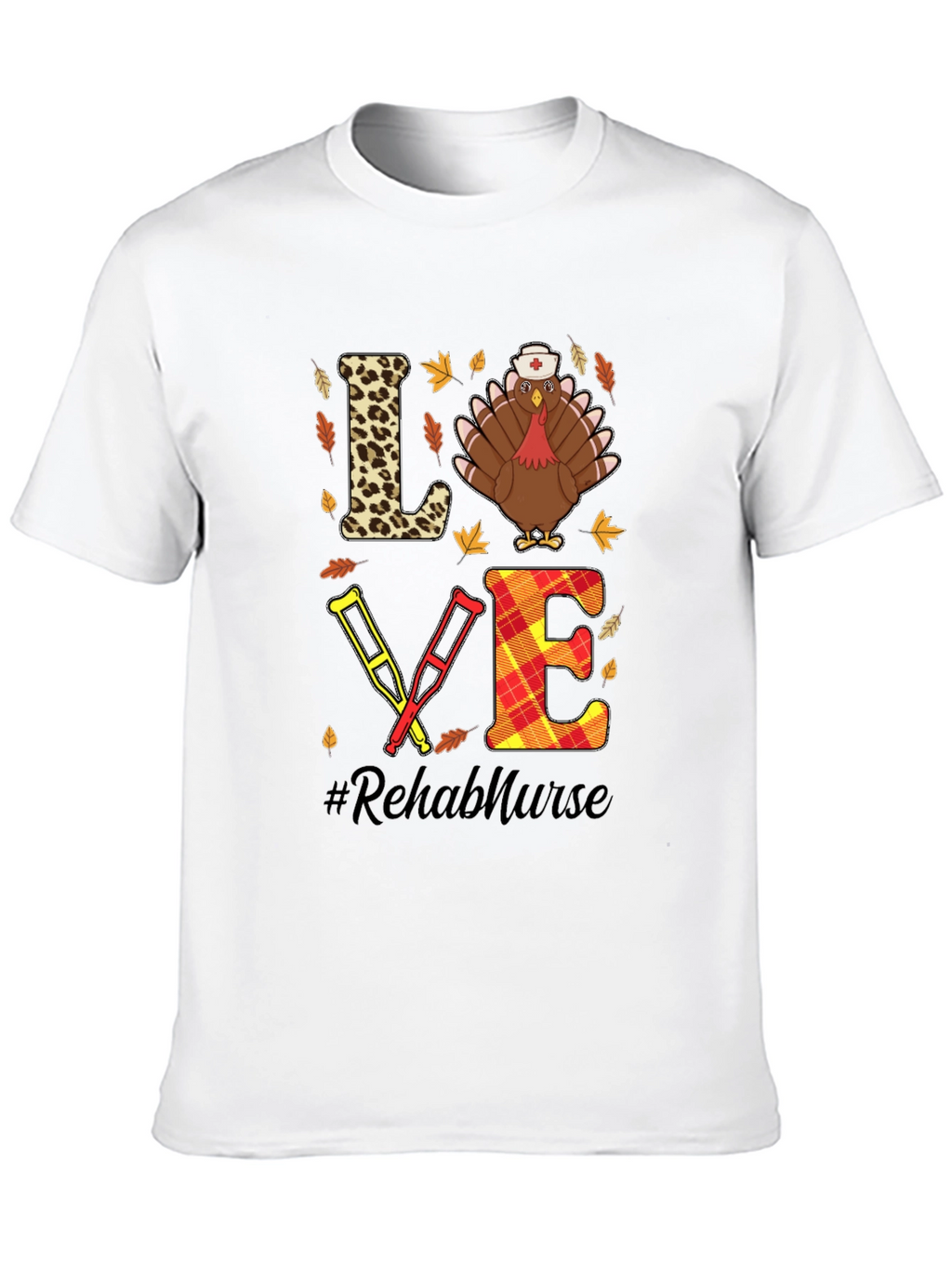 Rehab Nurse Thanksgiving T-Shirt