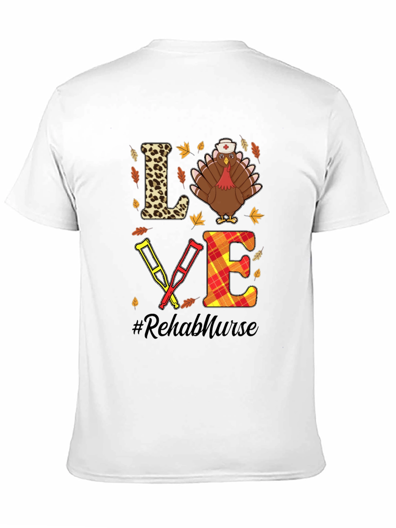 Rehab Nurse Thanksgiving T-Shirt