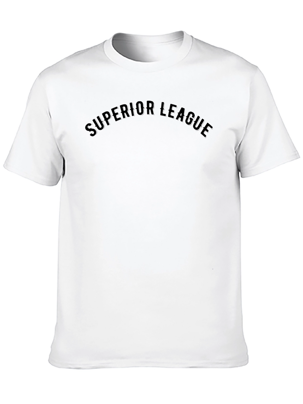 Superior League Mens Black T-Shirt