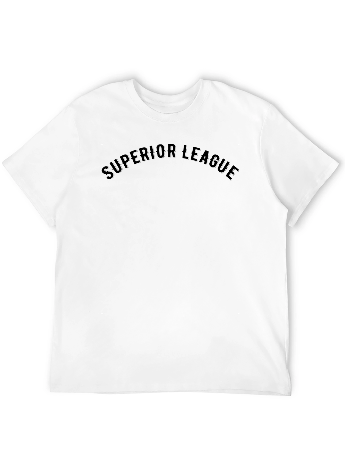 Superior League Mens Black T-Shirt