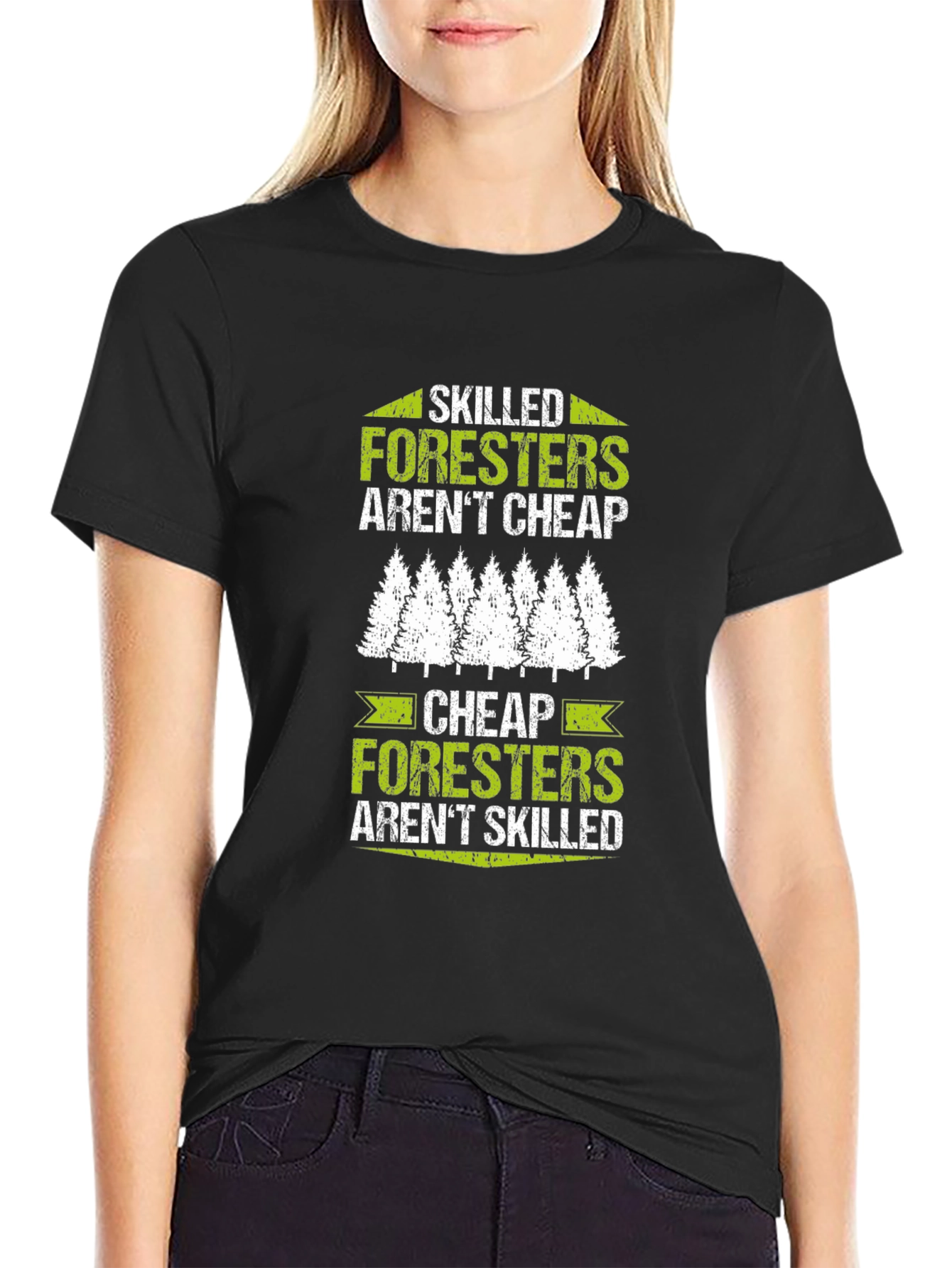 Skilled Foresters Graphic T-Shirt - Arborist Gift