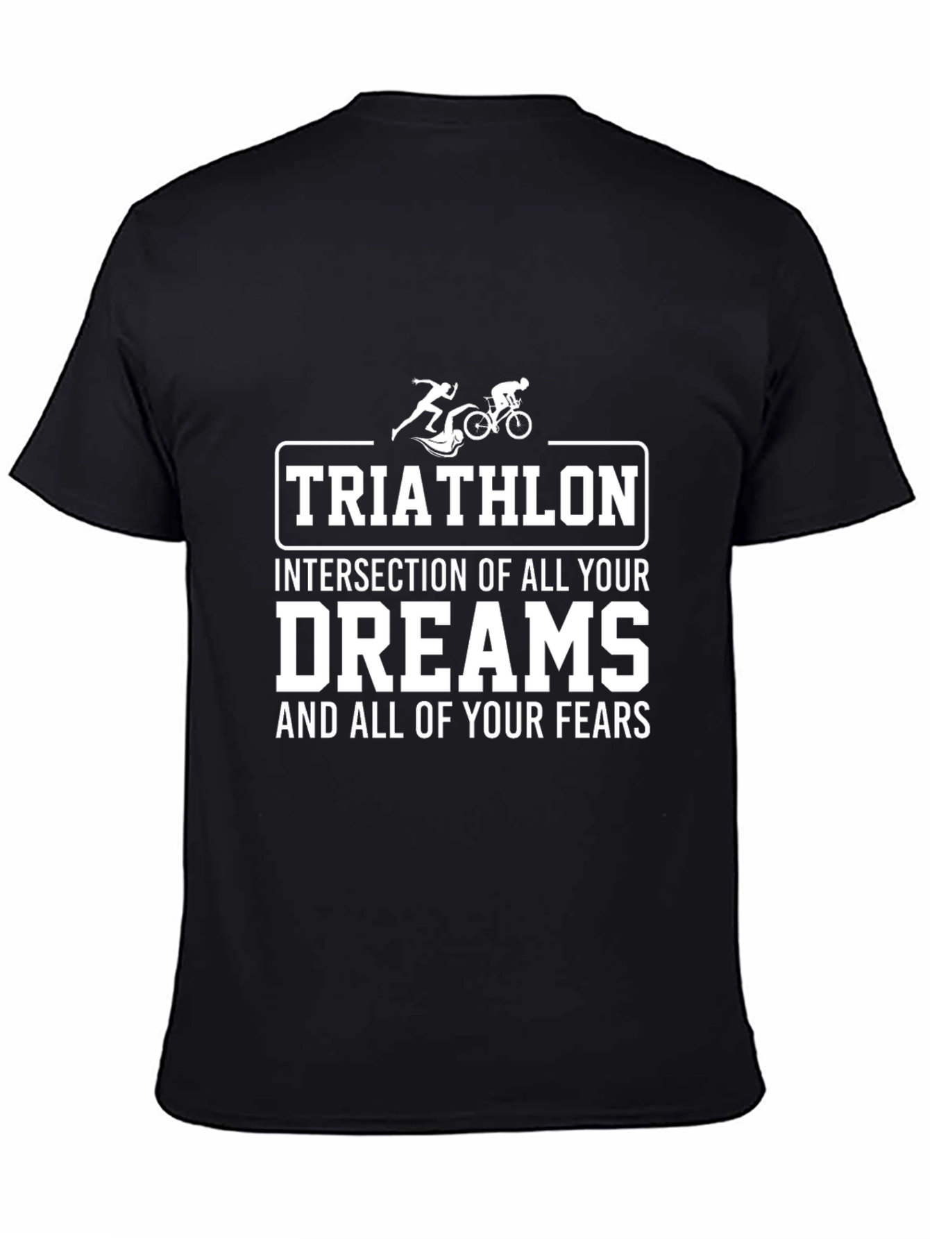 Triathlon Dreams & Fears Graphic Tee