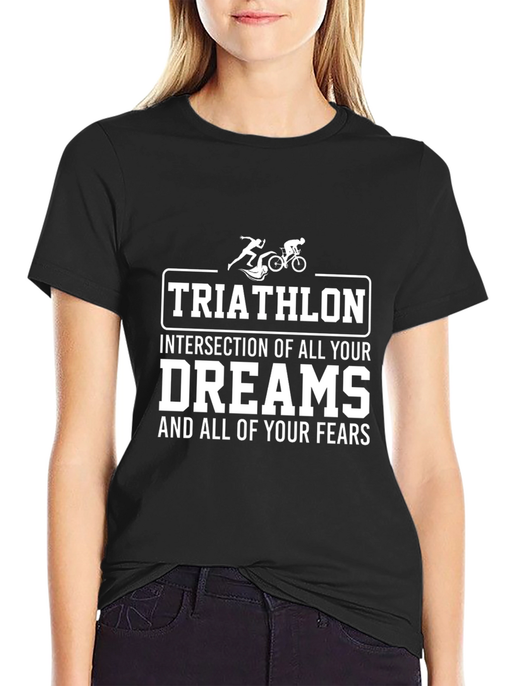 Triathlon Dreams & Fears Graphic Tee