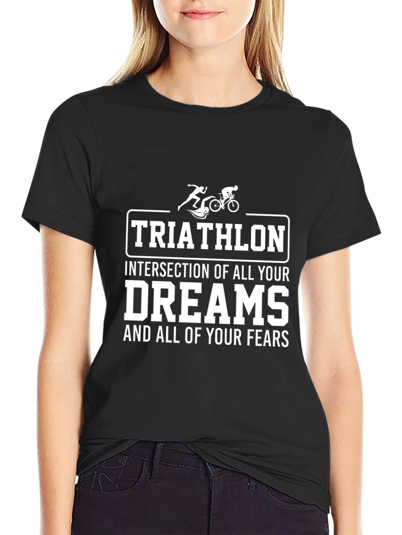 Triathlon Dreams & Fears Graphic Tee