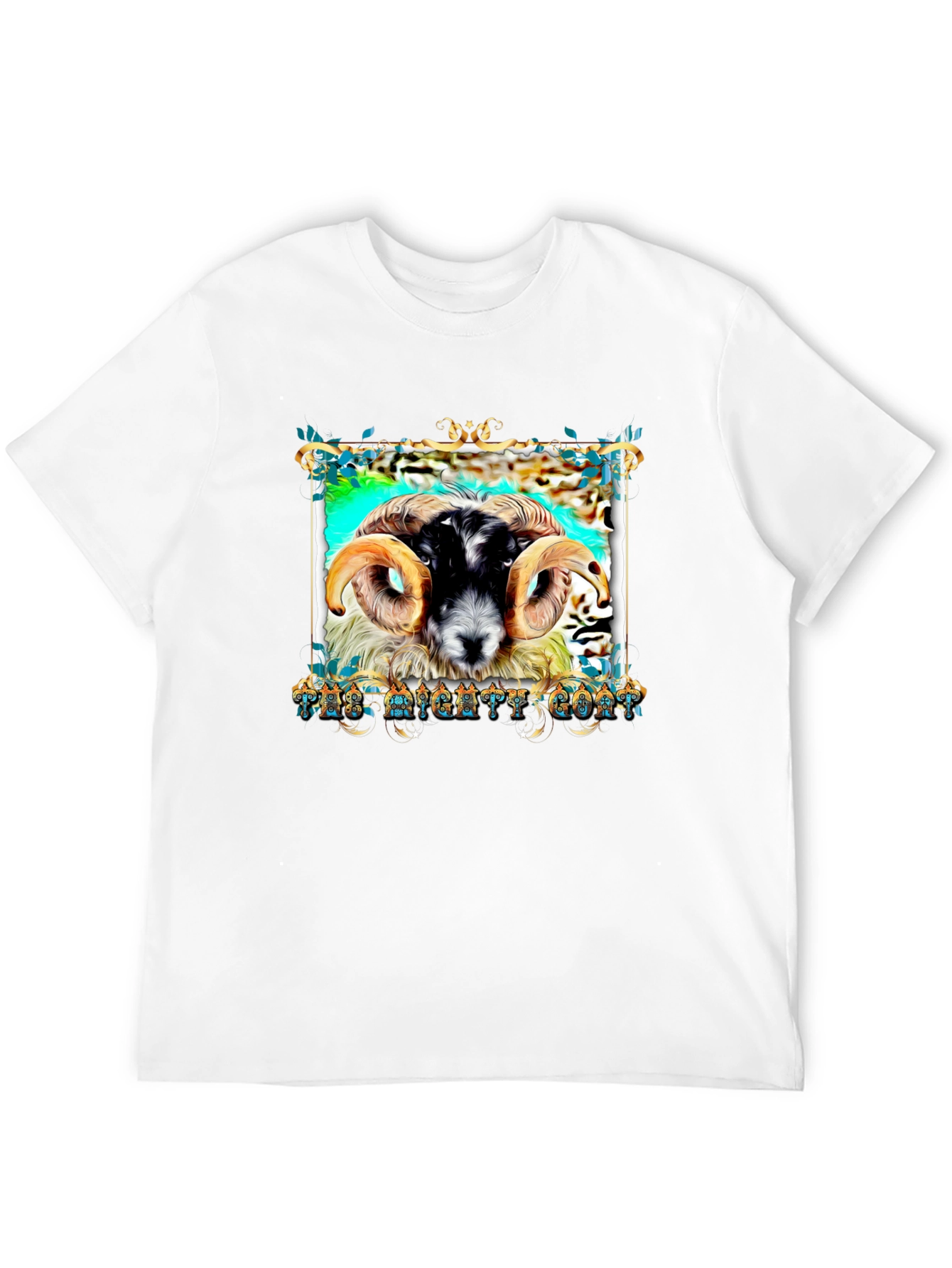 The Mighty Goat Black T-Shirt