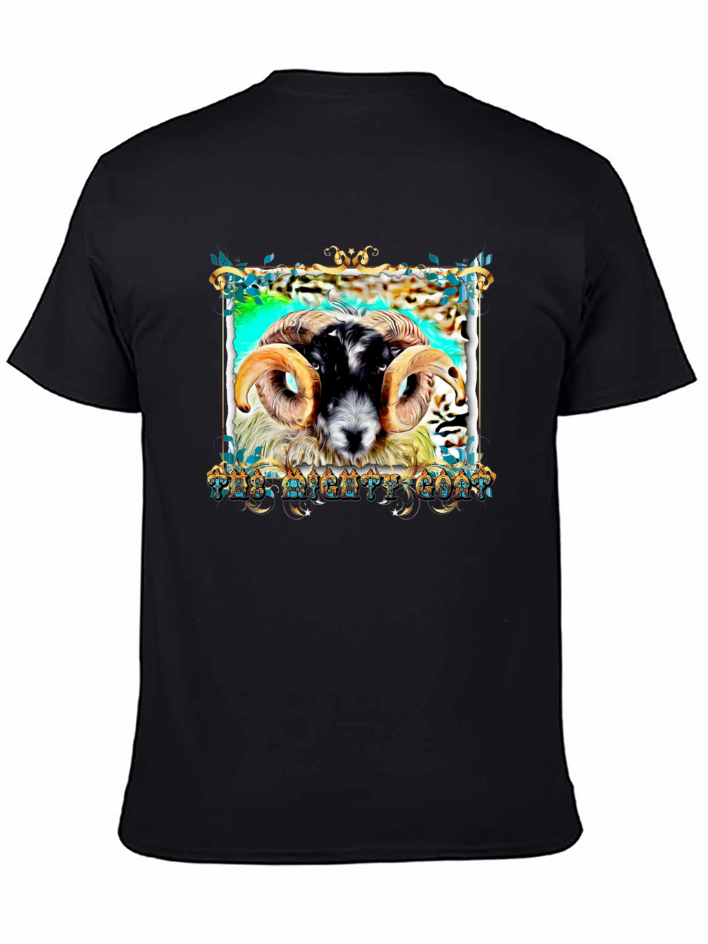 The Mighty Goat Black T-Shirt