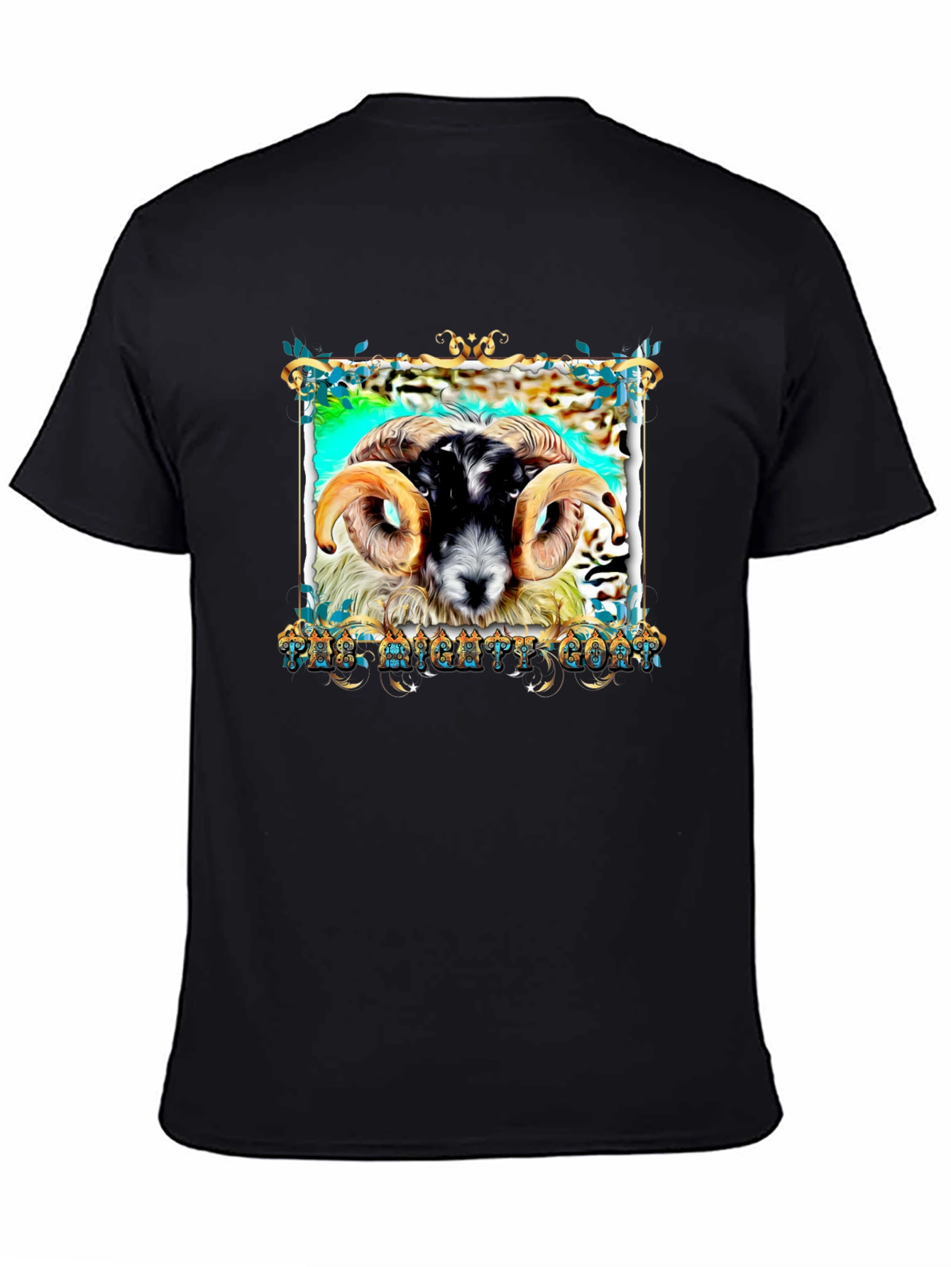 The Mighty Goat Black T-Shirt