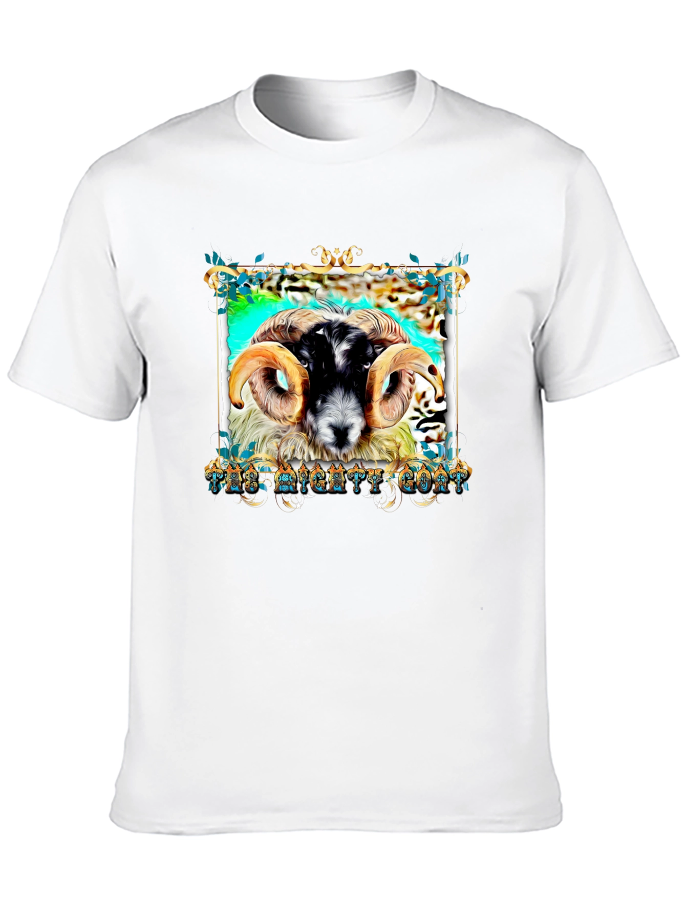 The Mighty Goat Black T-Shirt
