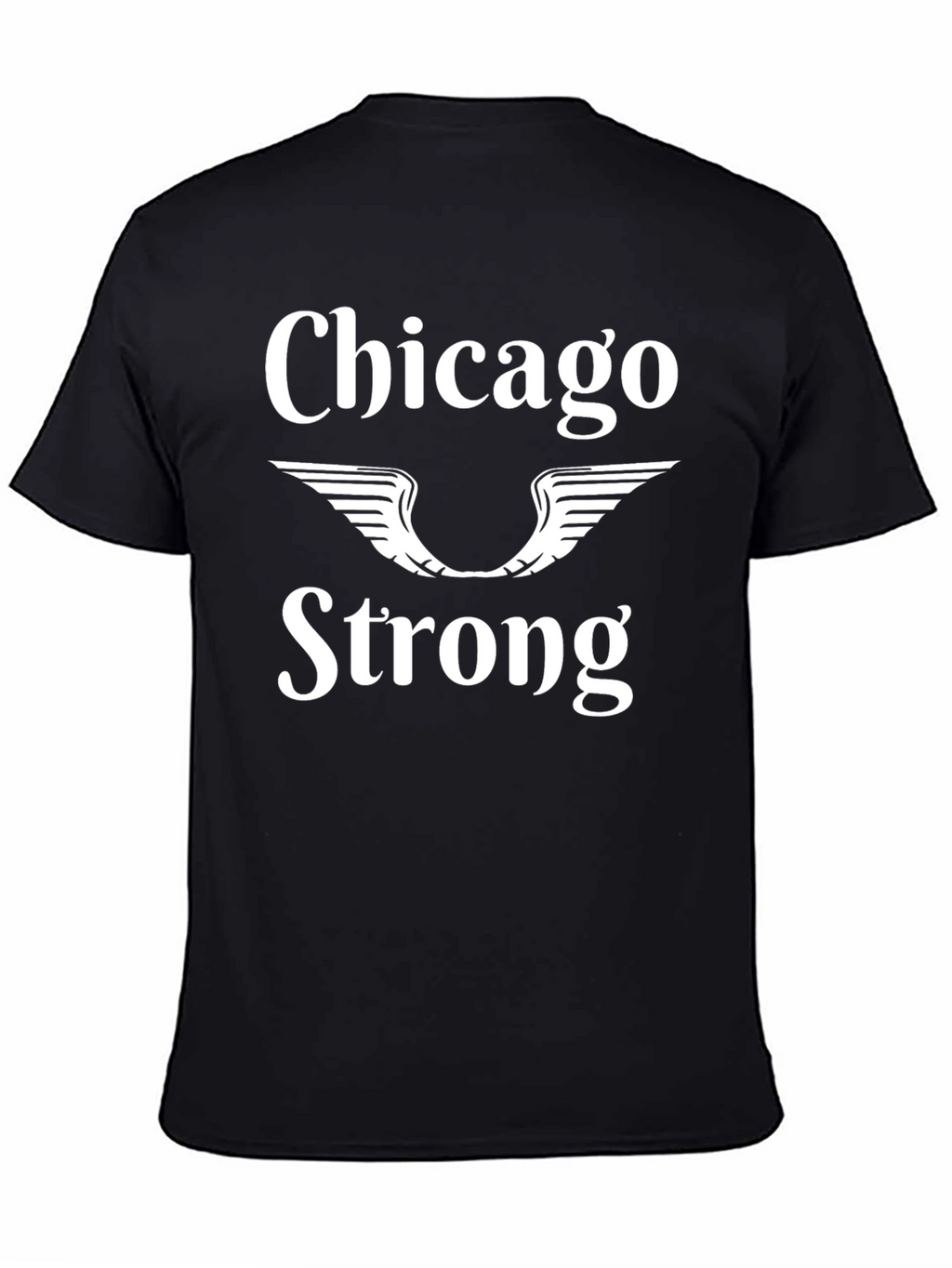 Chicago Strong Graphic Tee - Black