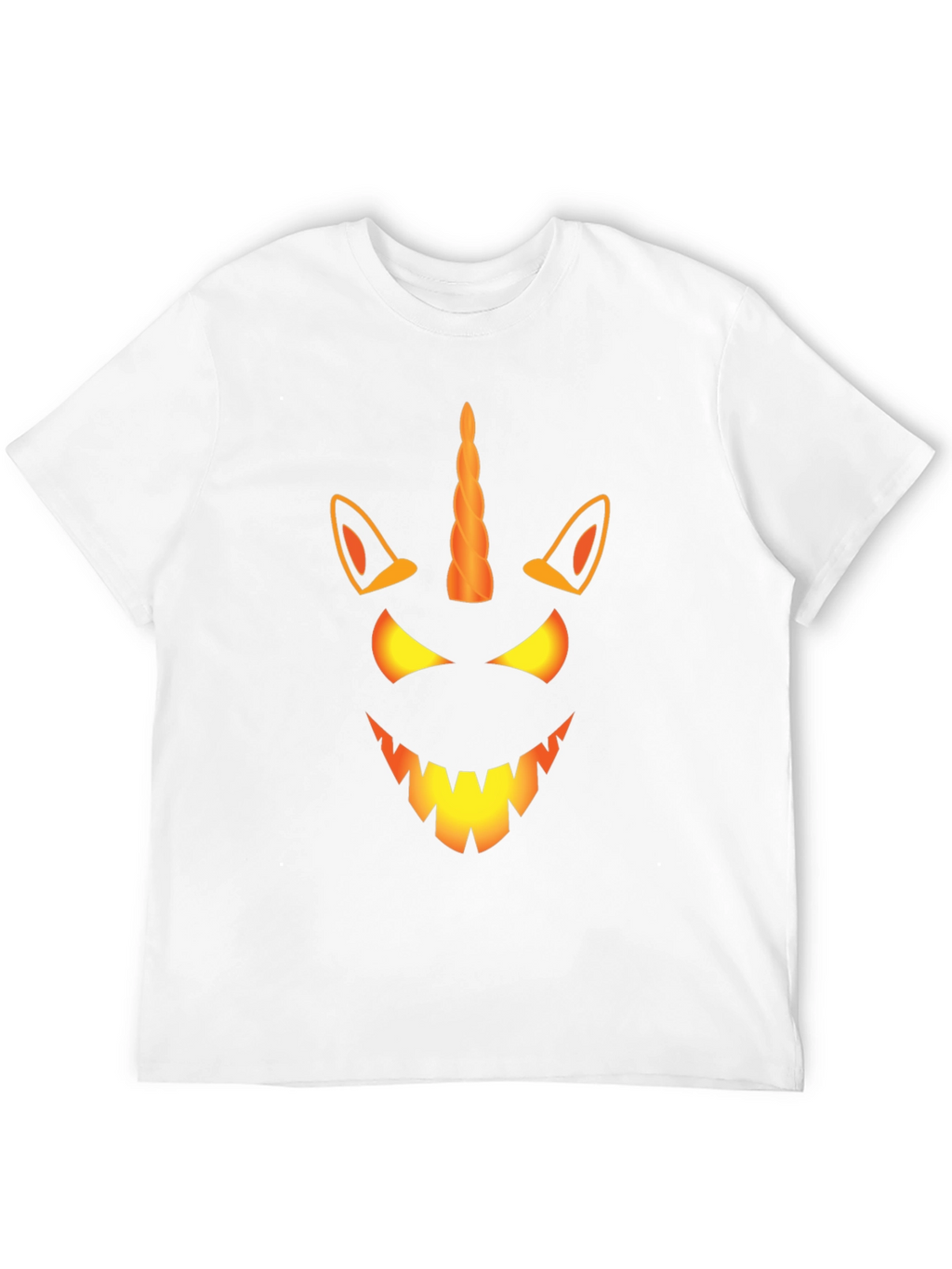 Unicorn Jack OLantern Halloween T-Shirt
