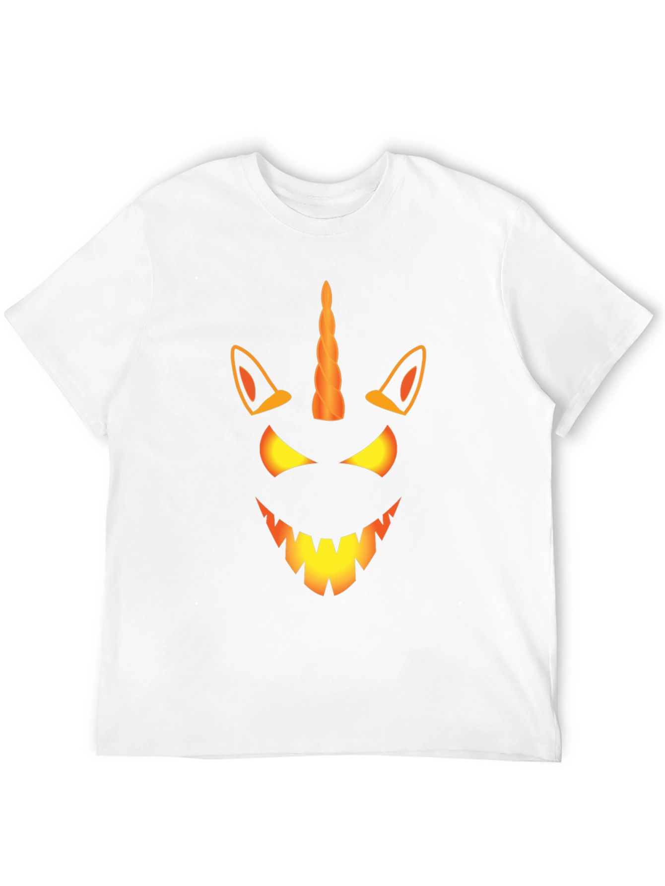 Unicorn Jack OLantern Halloween T-Shirt