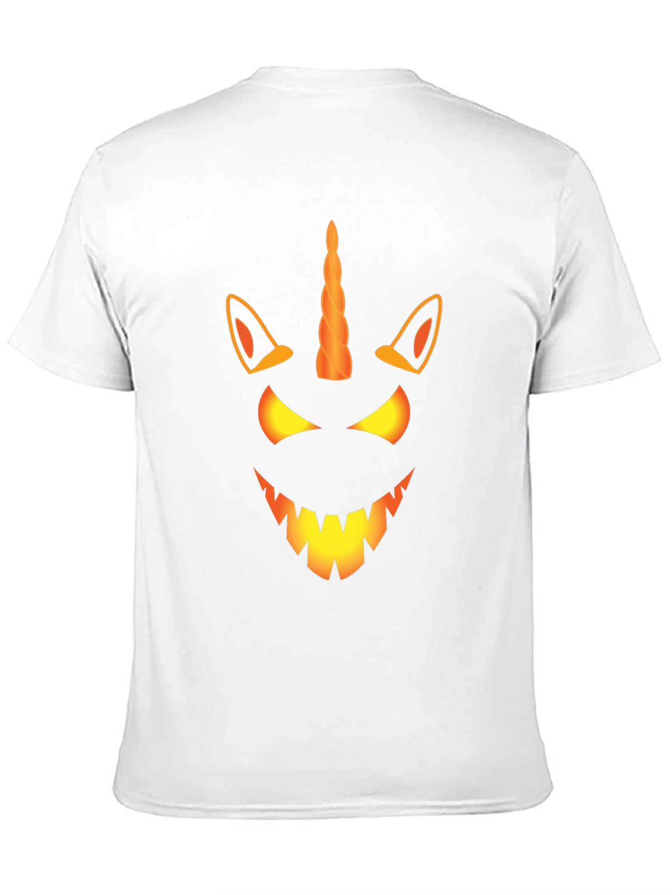 Unicorn Jack OLantern Halloween T-Shirt