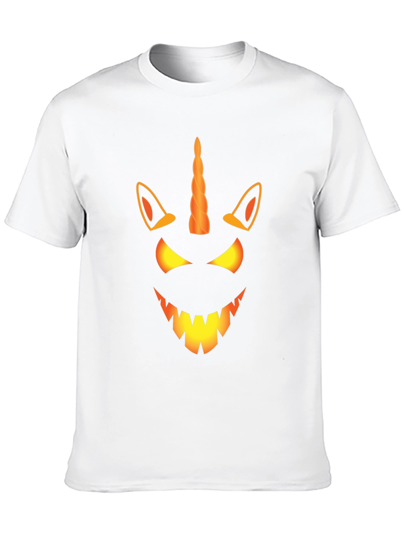 Unicorn Jack OLantern Halloween T-Shirt