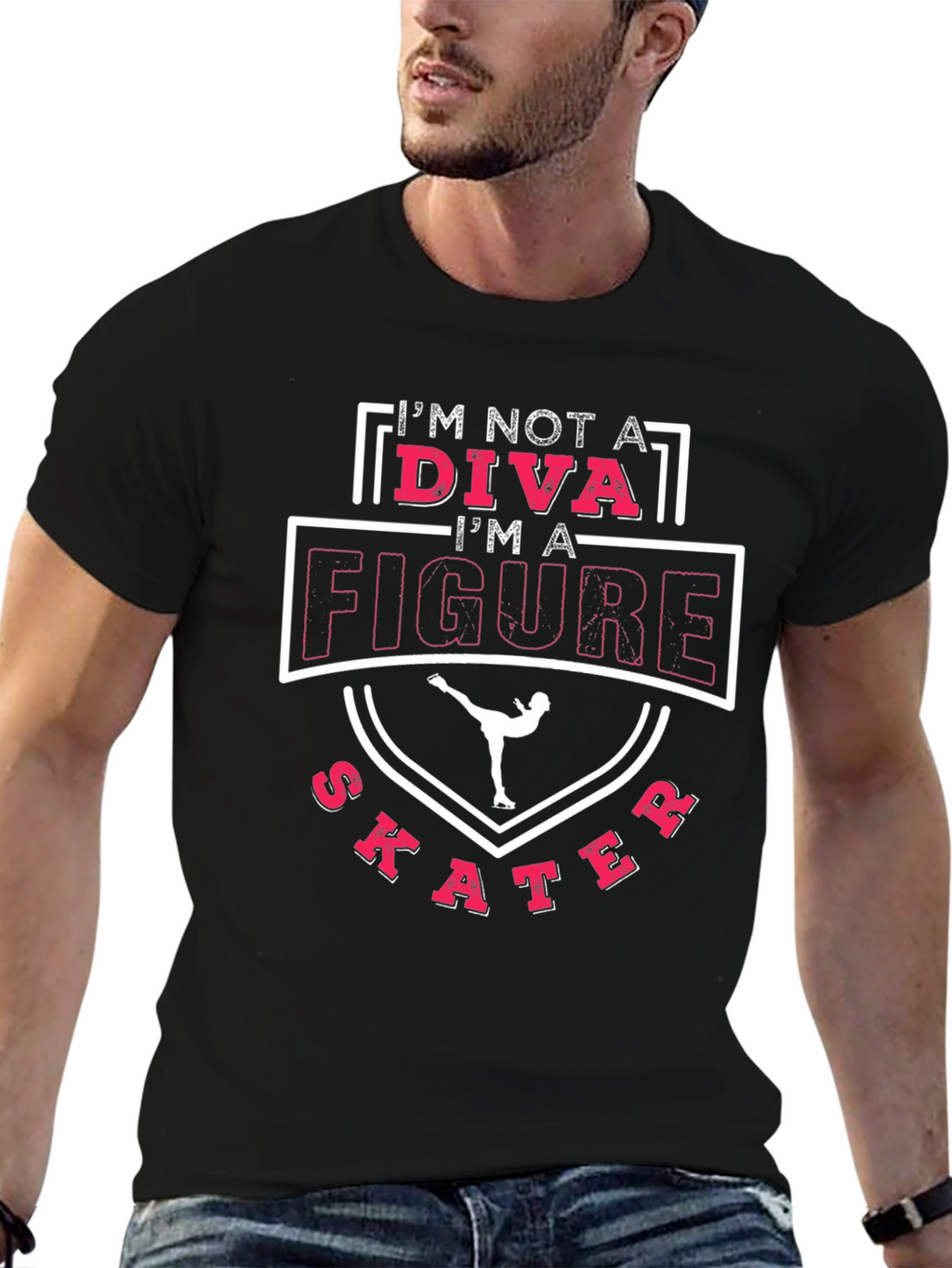 Figure Skater T-Shirt: Im Not A Diva