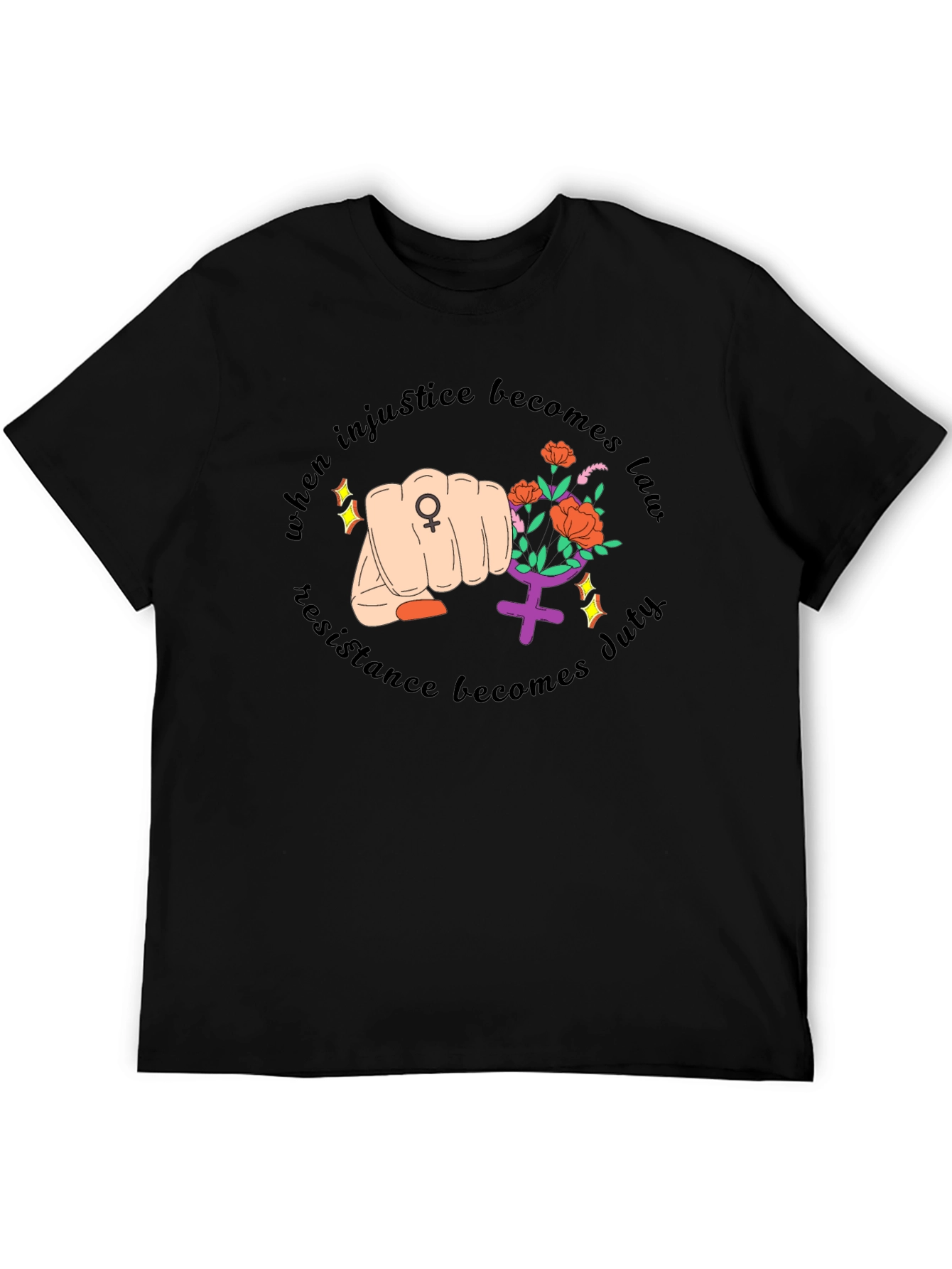Feminist Resistance Graphic Tee