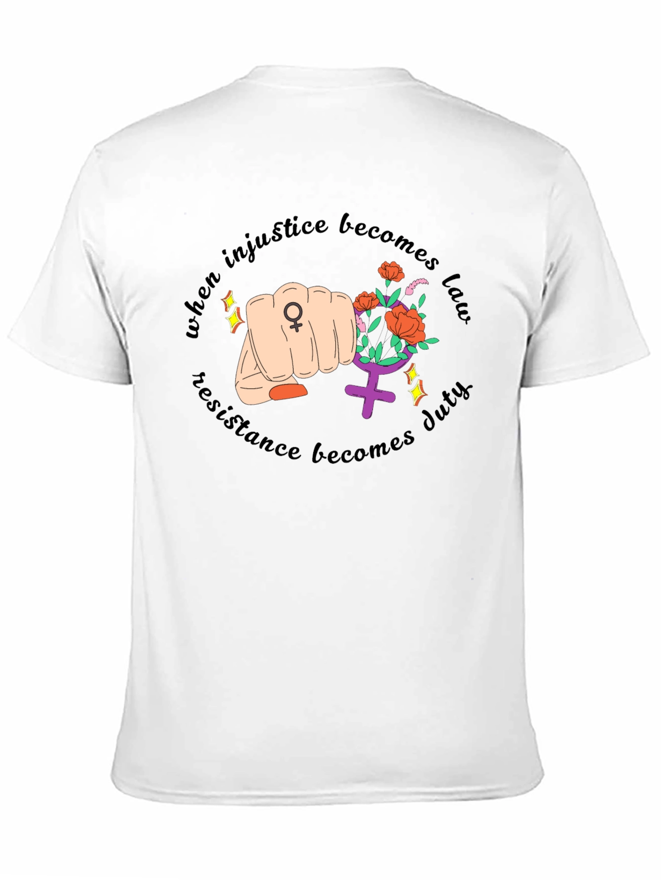 Feminist Resistance Graphic Tee