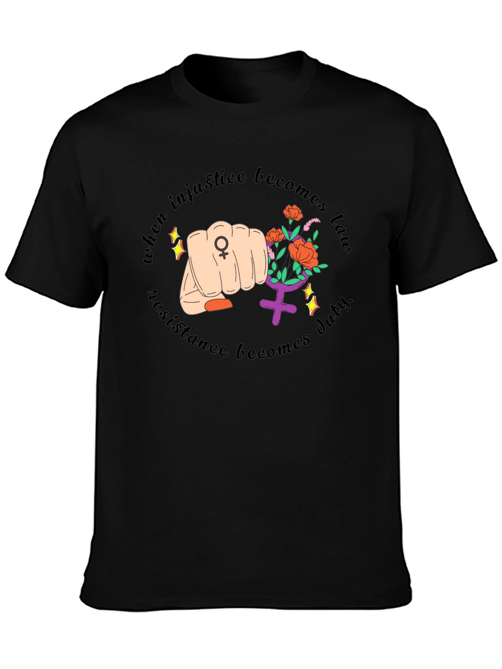 Feminist Resistance Graphic Tee
