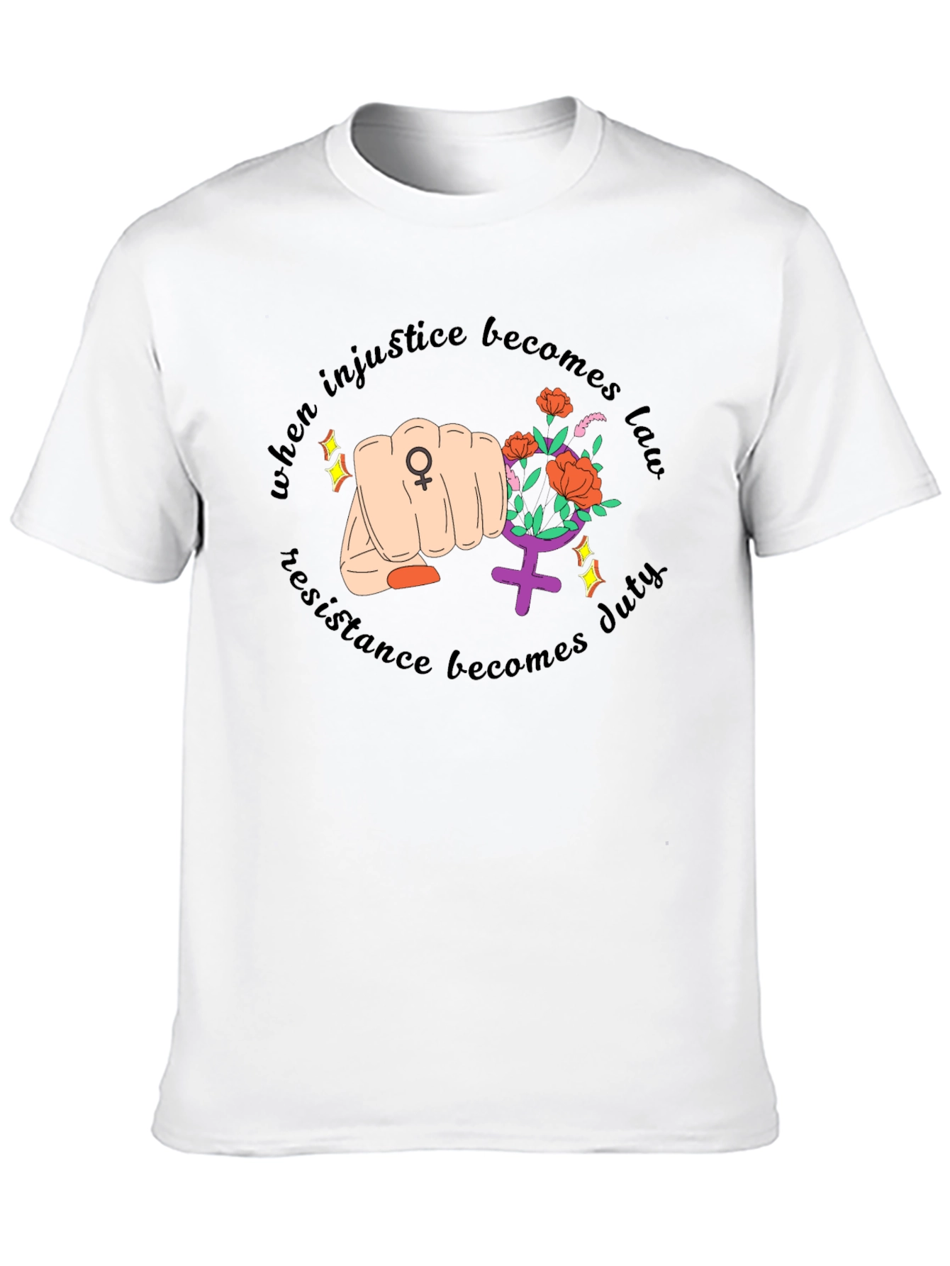Feminist Resistance Graphic Tee