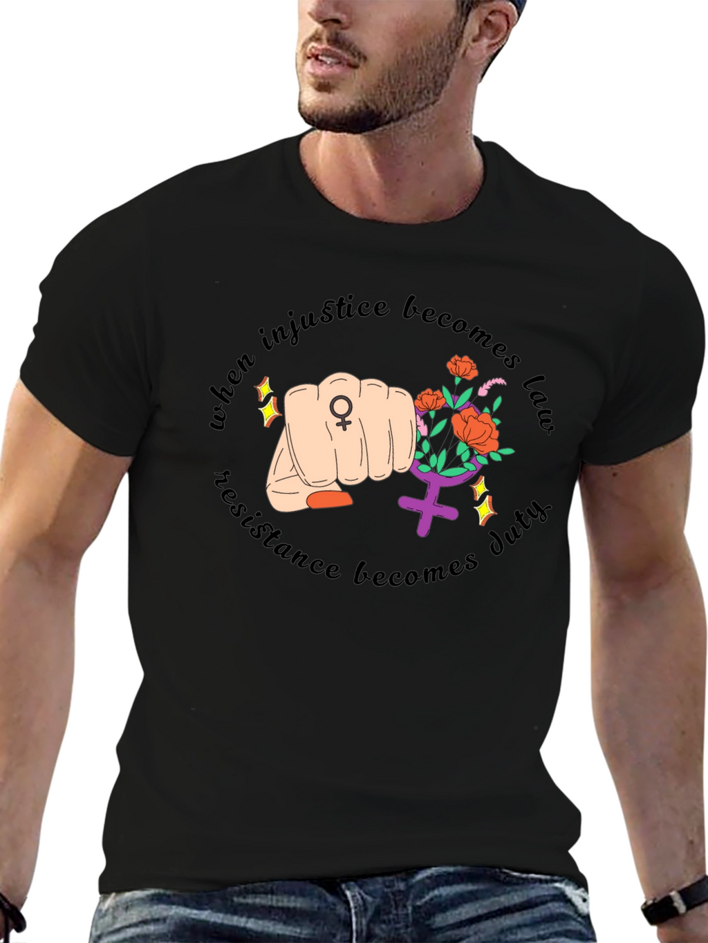 Feminist Resistance Graphic Tee
