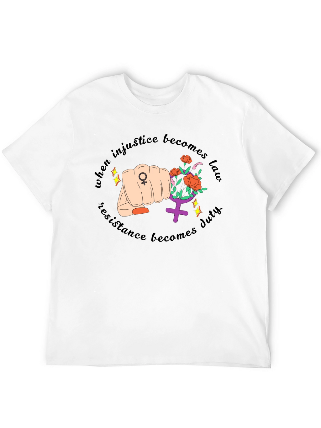 Feminist Resistance Graphic Tee