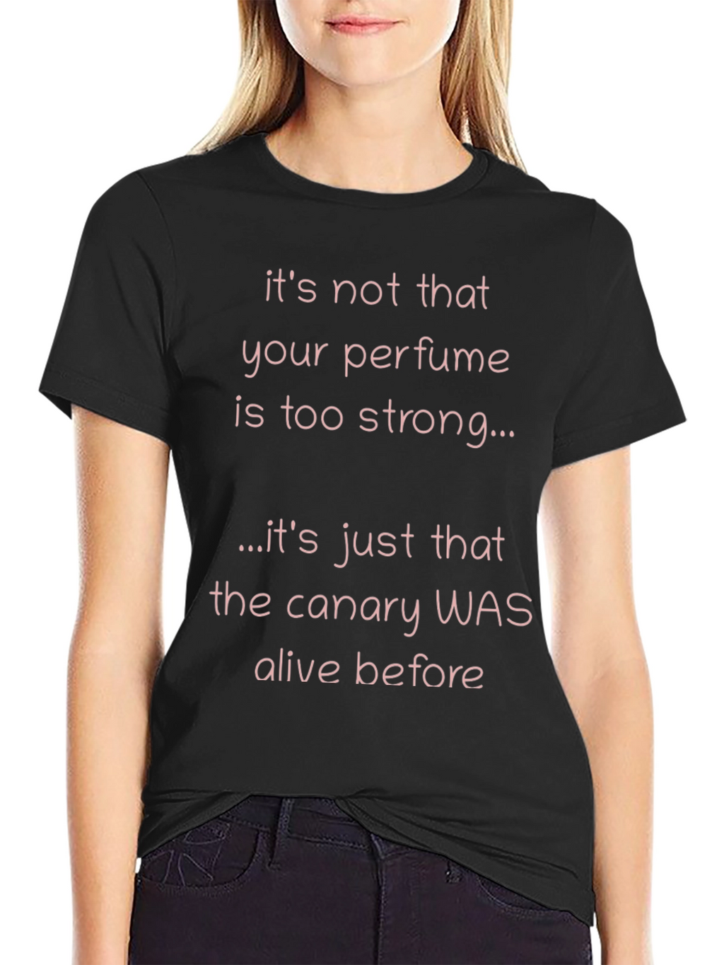 Funny Perfume T-Shirt - Canary Alive
