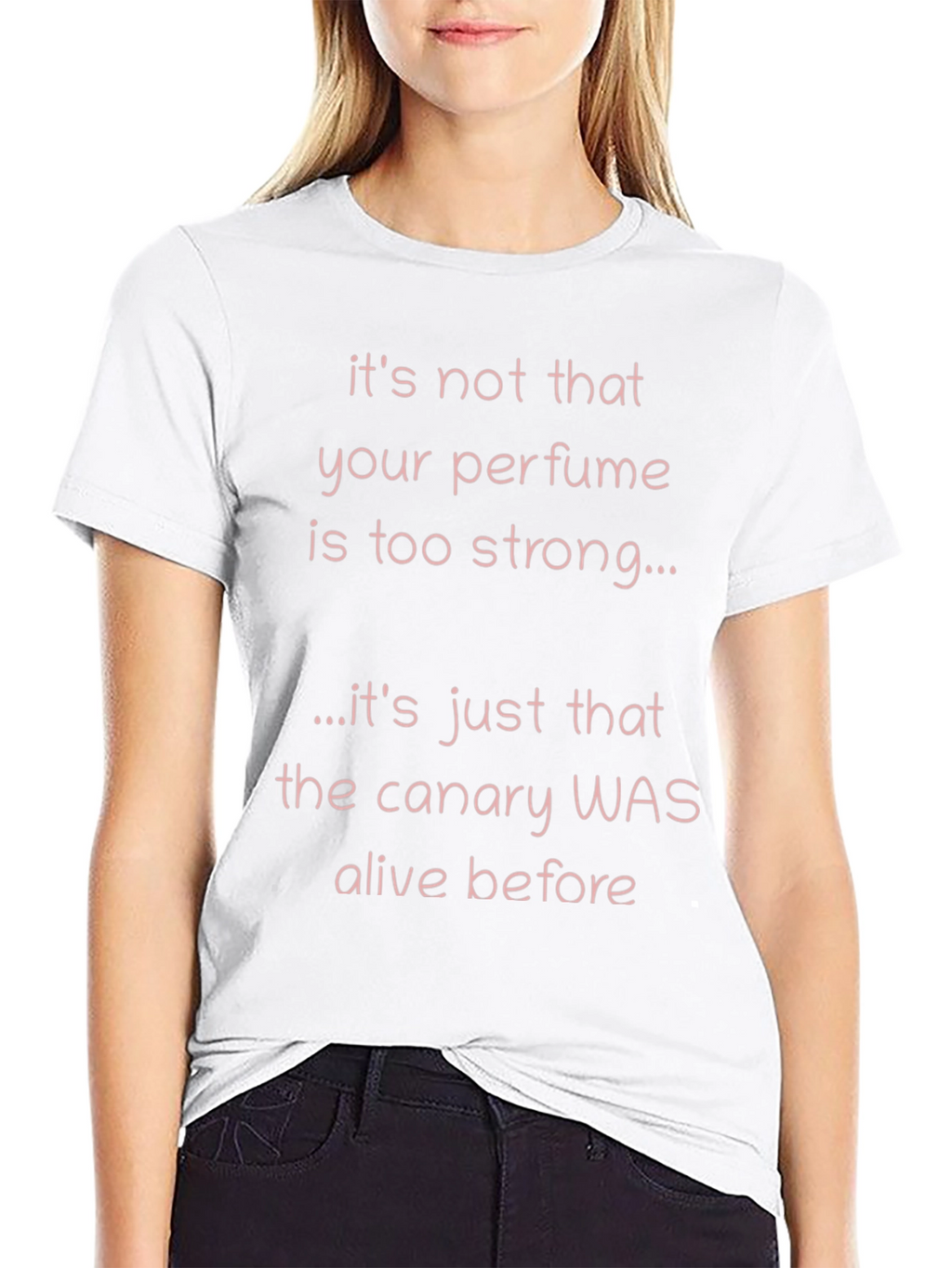 Funny Perfume T-Shirt - Canary Alive