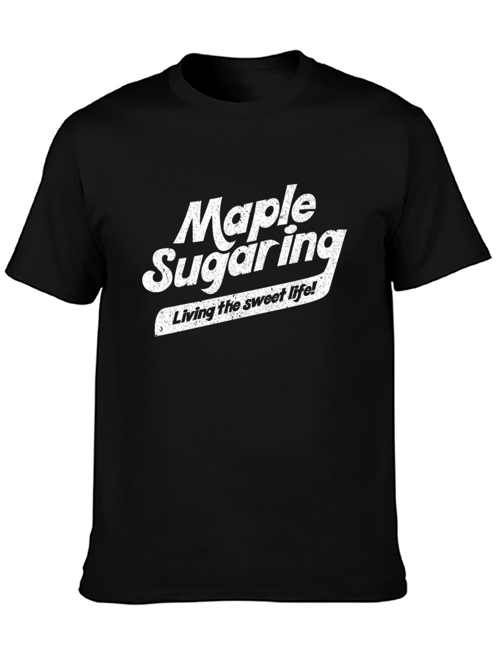 Maple Sugaring Sweet Life T-Shirt - Black