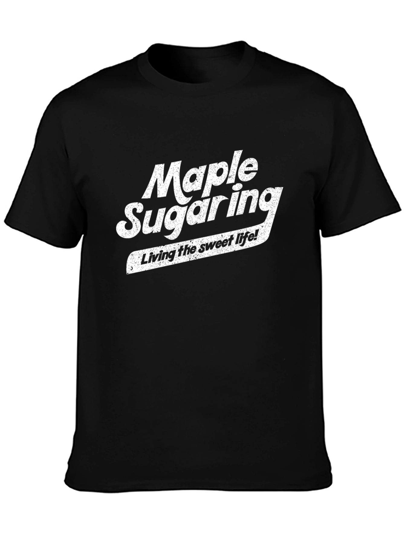 Maple Sugaring Sweet Life T-Shirt - Black