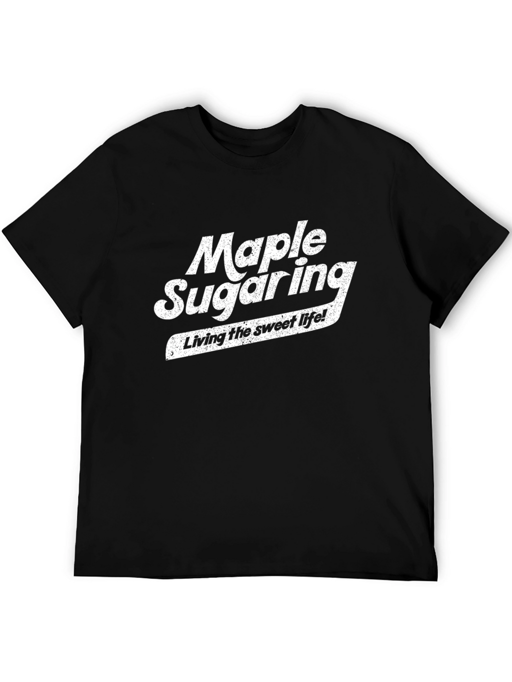 Maple Sugaring Sweet Life T-Shirt - Black