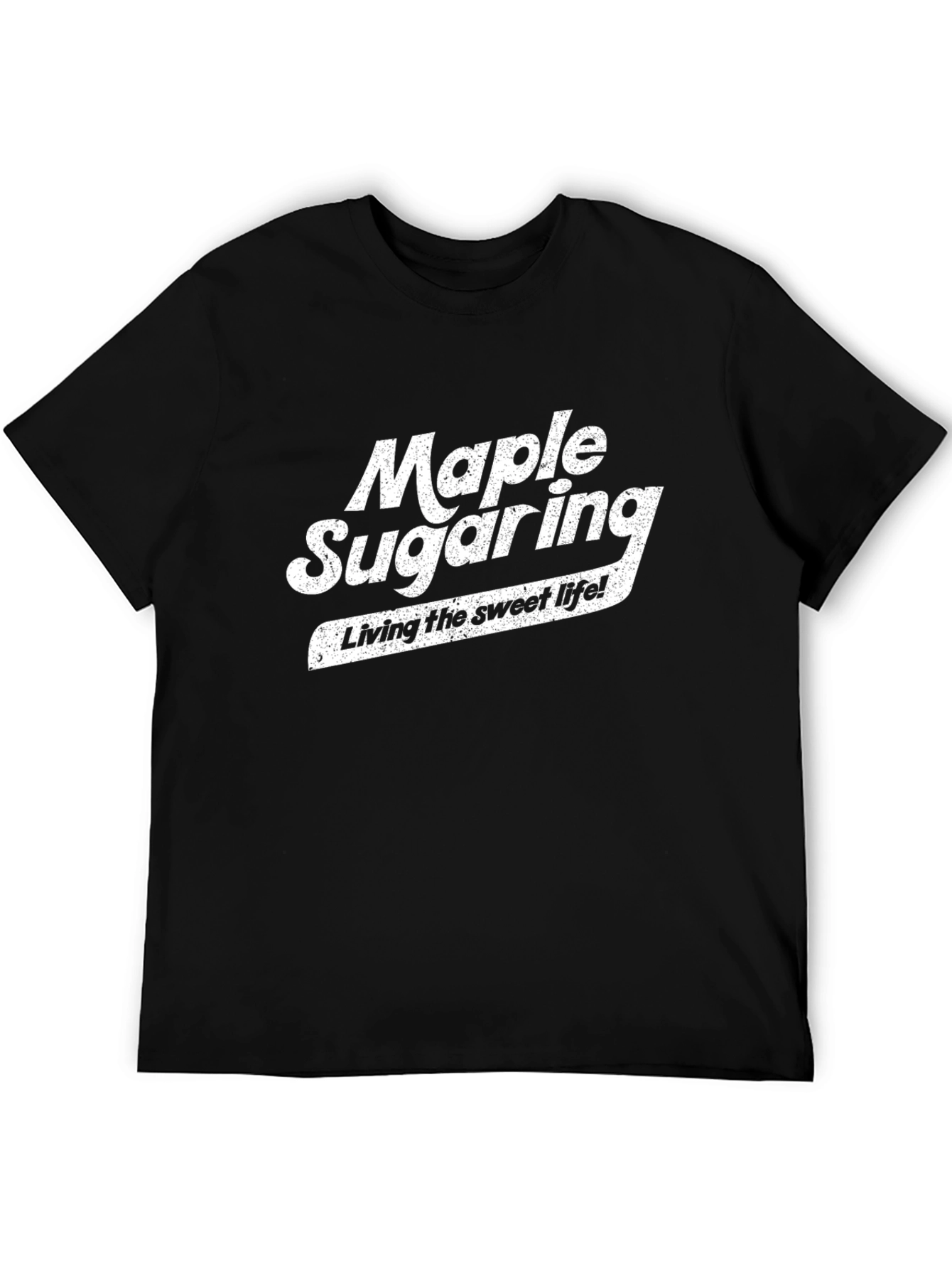 Maple Sugaring Sweet Life T-Shirt - Black