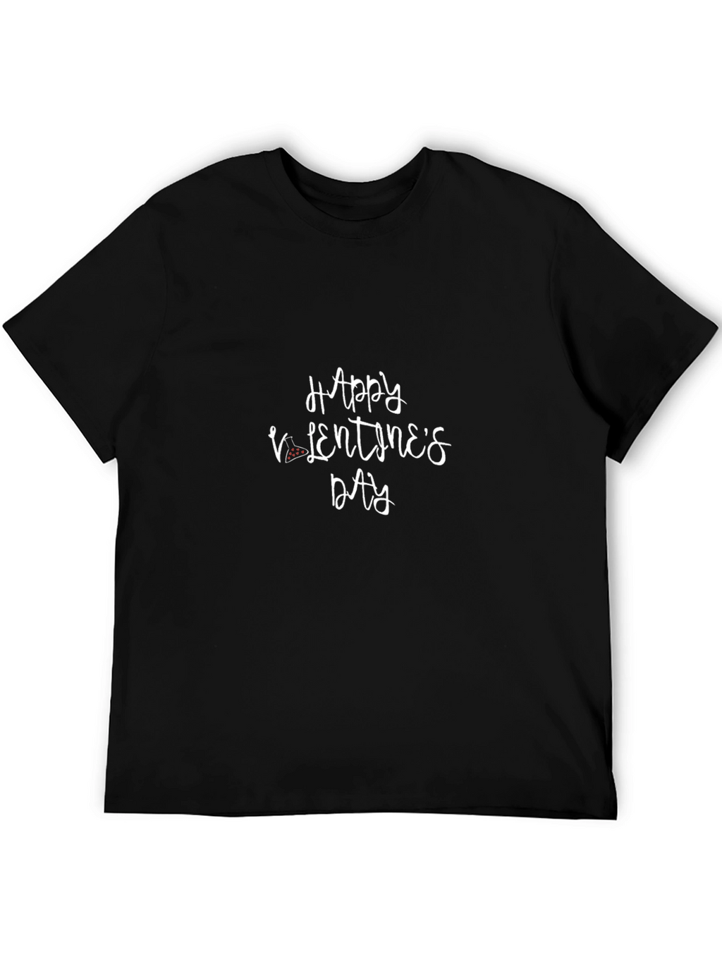 Valentines Day Black T-Shirt