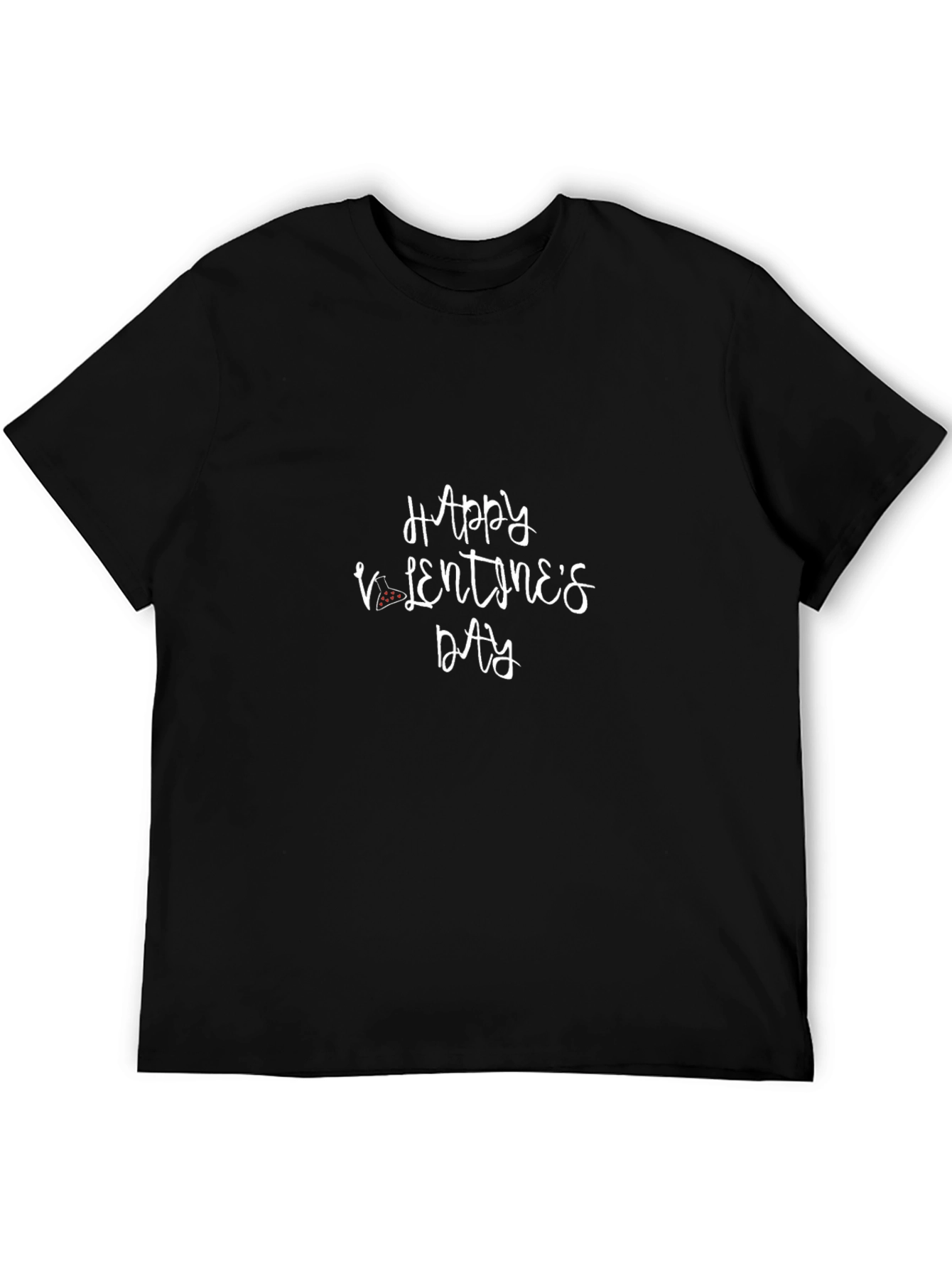Valentines Day Black T-Shirt