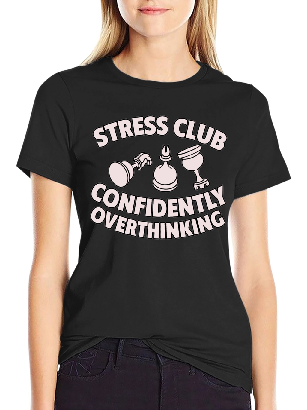 Stress Club Overthinking Graphic Tee