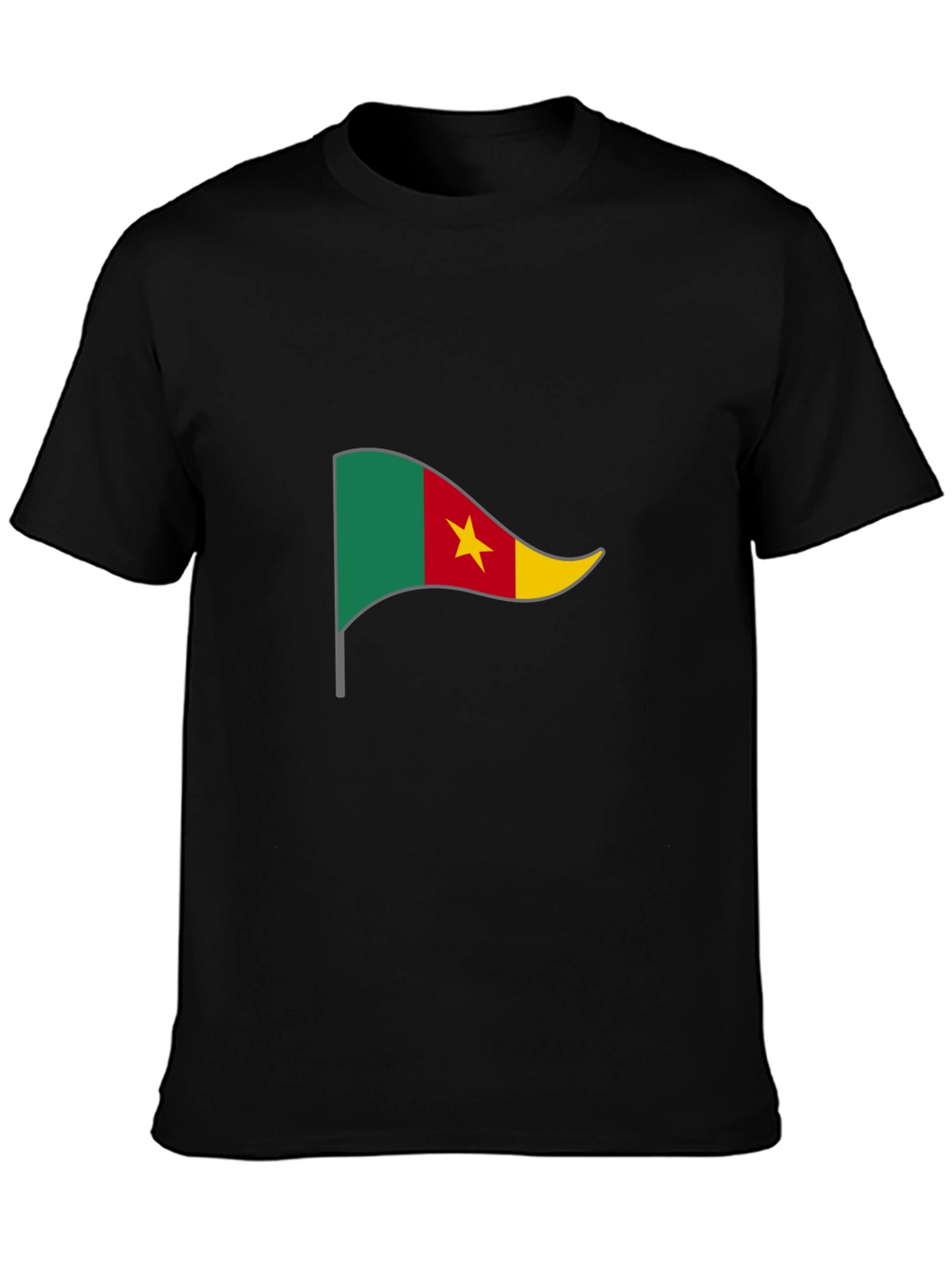Cameroon Flag Graphic T-Shirt