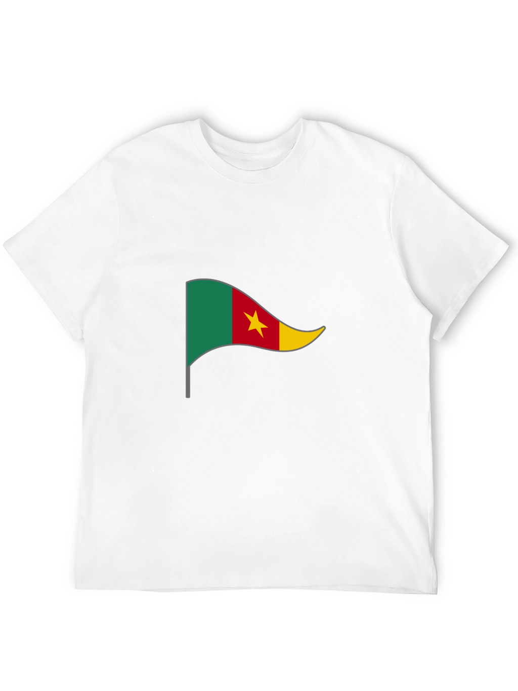 Cameroon Flag Graphic T-Shirt