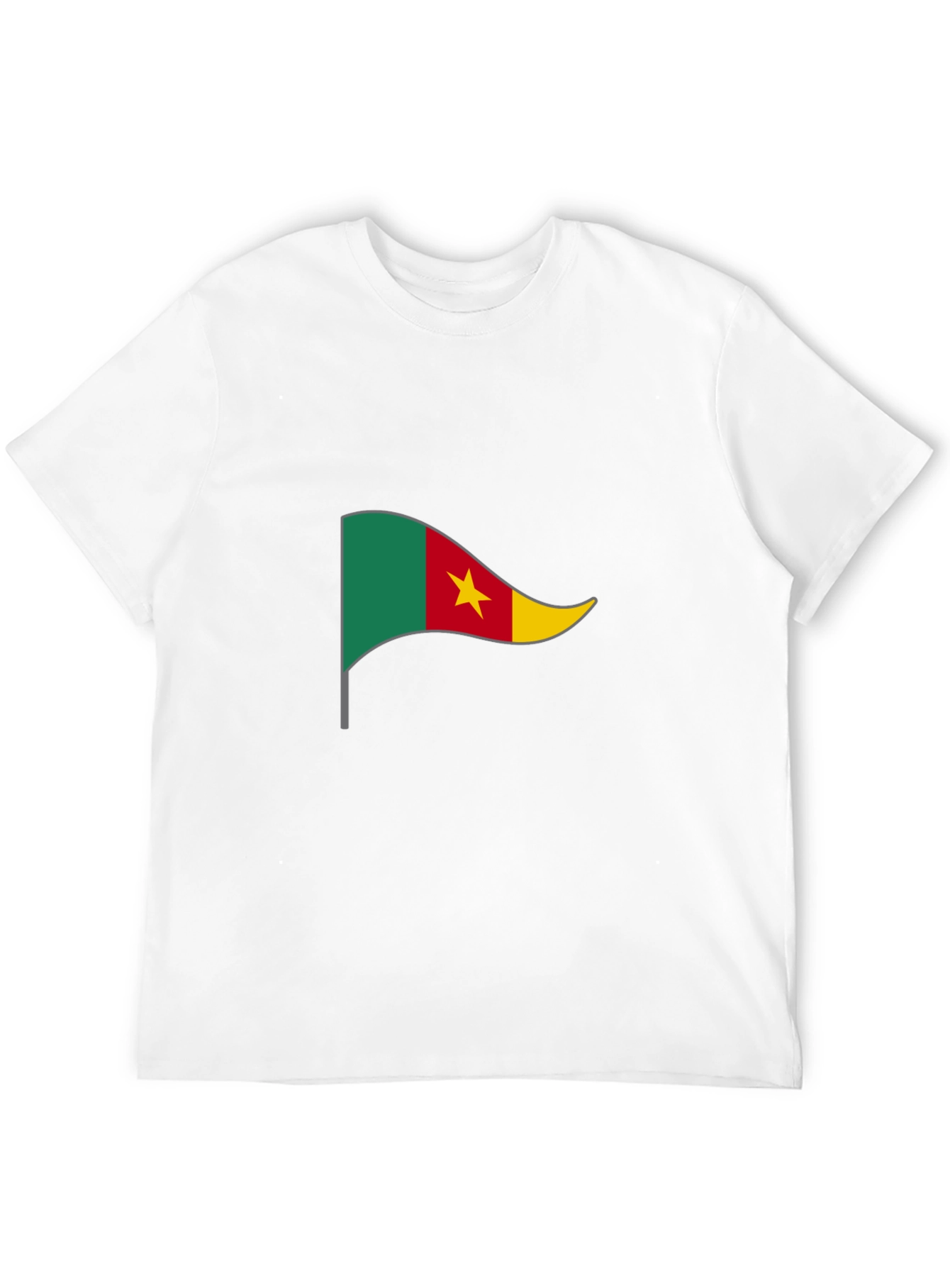 Cameroon Flag Graphic T-Shirt