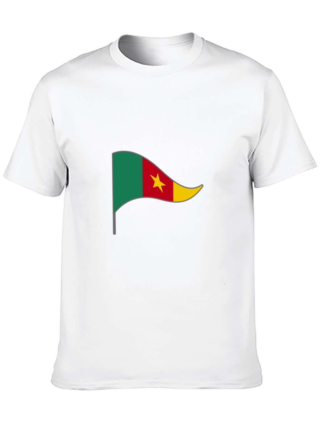 Cameroon Flag Graphic T-Shirt