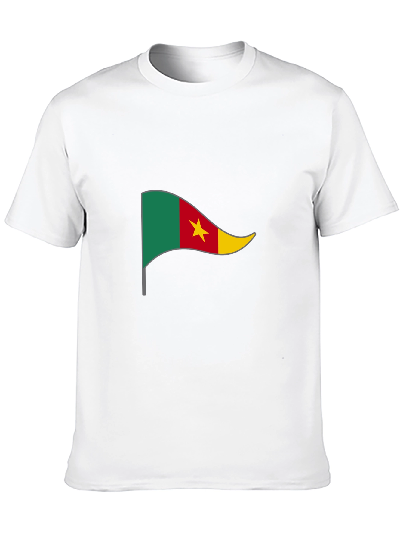 Cameroon Flag Graphic T-Shirt