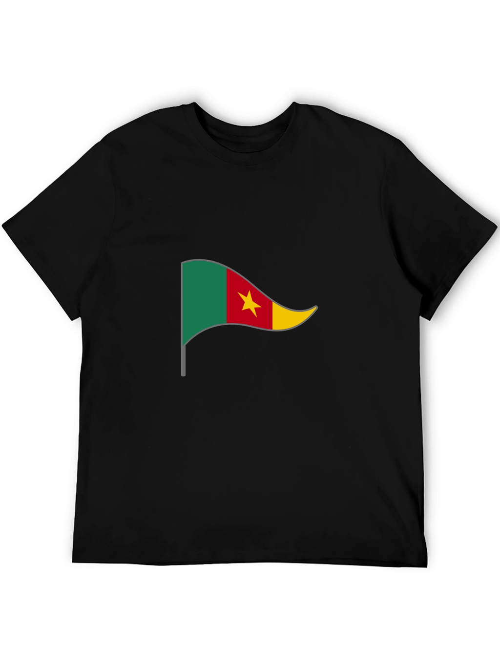 Cameroon Flag Graphic T-Shirt