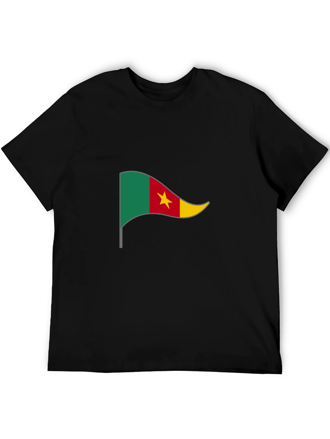 Cameroon Flag Graphic T-Shirt