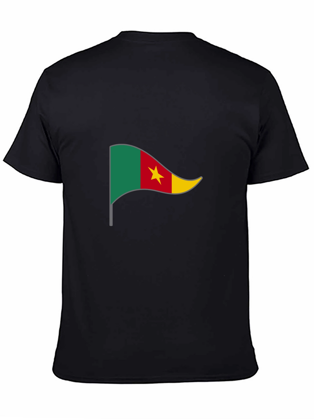 Cameroon Flag Graphic T-Shirt