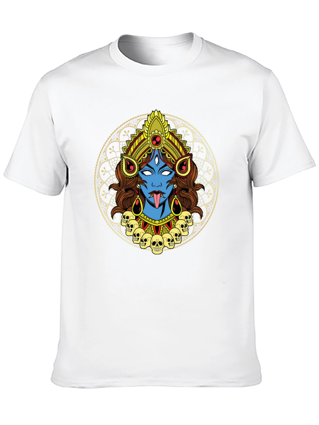 Kali T-Shirt: Fierce Goddess Design Black Tee